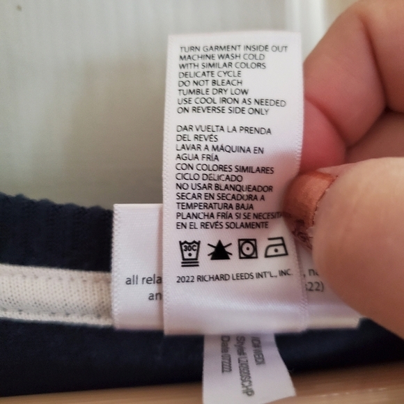 NWOT Harry Potter long sleeve Women's Pajama top size XS - Picture 6 of 6